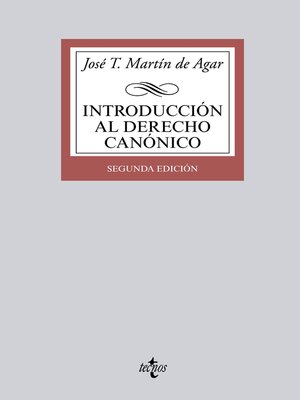 cover image of Introducción al Derecho Canónico